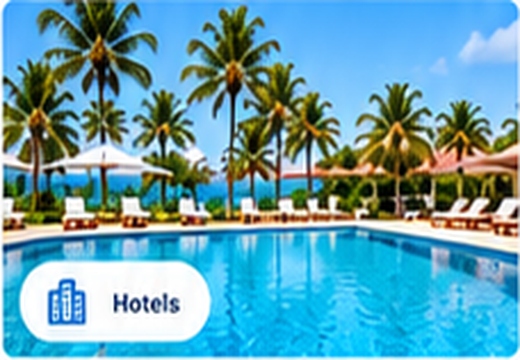 Resort guest pool