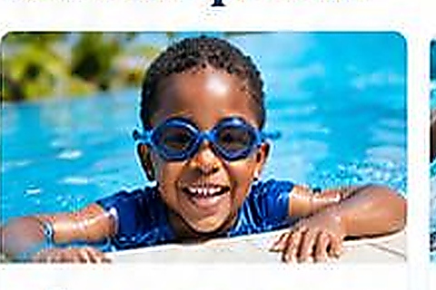Children swimming lessons